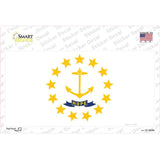 Rhode Island State Flag Novelty Sticker Decal
