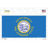 South Dakota State Flag Novelty Sticker Decal