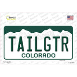 Tailgtr Colorado Novelty Sticker Decal