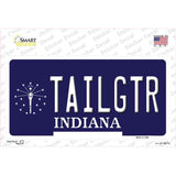 Tailgtr Indiana Novelty Sticker Decal