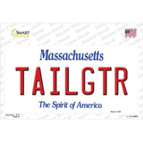 Tailgtr Massachusetts Novelty Sticker Decal