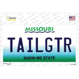 Tailgtr Missouri Novelty Sticker Decal