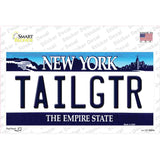 Tailgtr New York Novelty Sticker Decal
