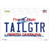 Tailgtr North Carolina Novelty Sticker Decal