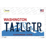 Tailgtr Washington Novelty Sticker Decal