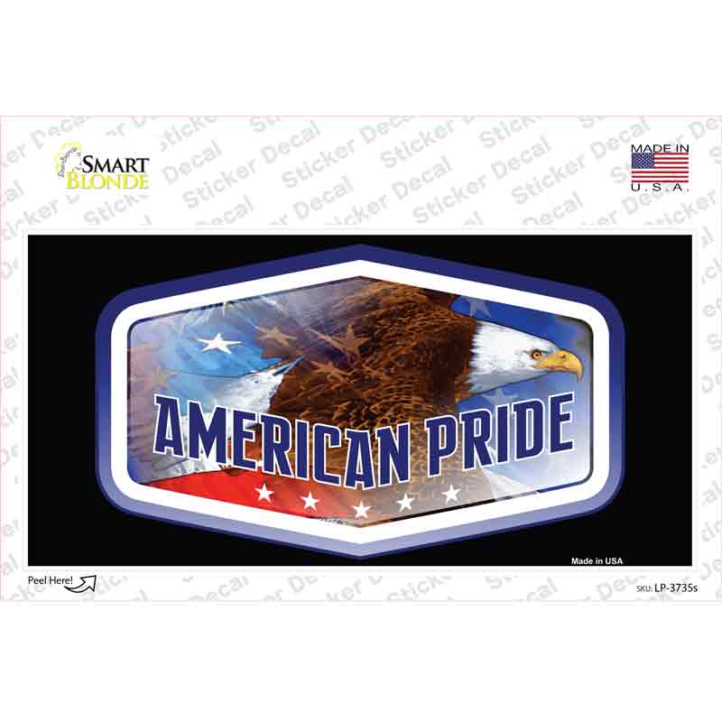 American Pride Novelty Sticker Decal