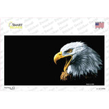 Bald Eagle Offset Novelty Sticker Decal