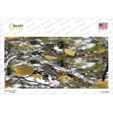 Real Leaf Camouflage Novelty Sticker Decal