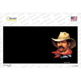 Cowboy Offset Novelty Sticker Decal