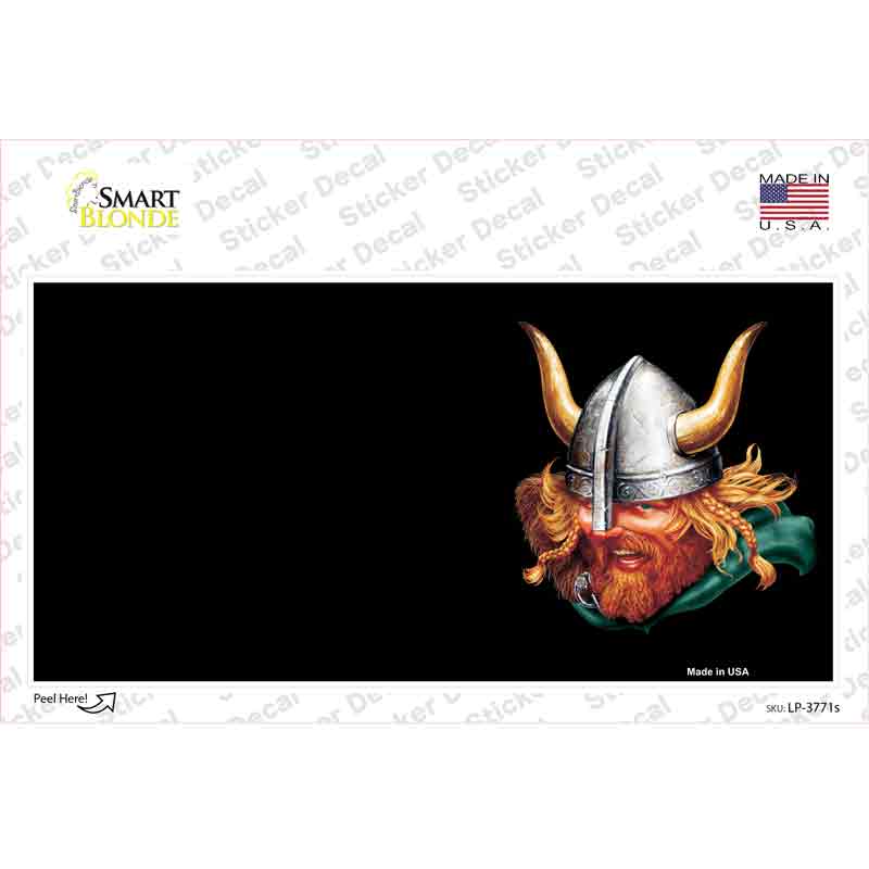 Warrior Offset Novelty Sticker Decal