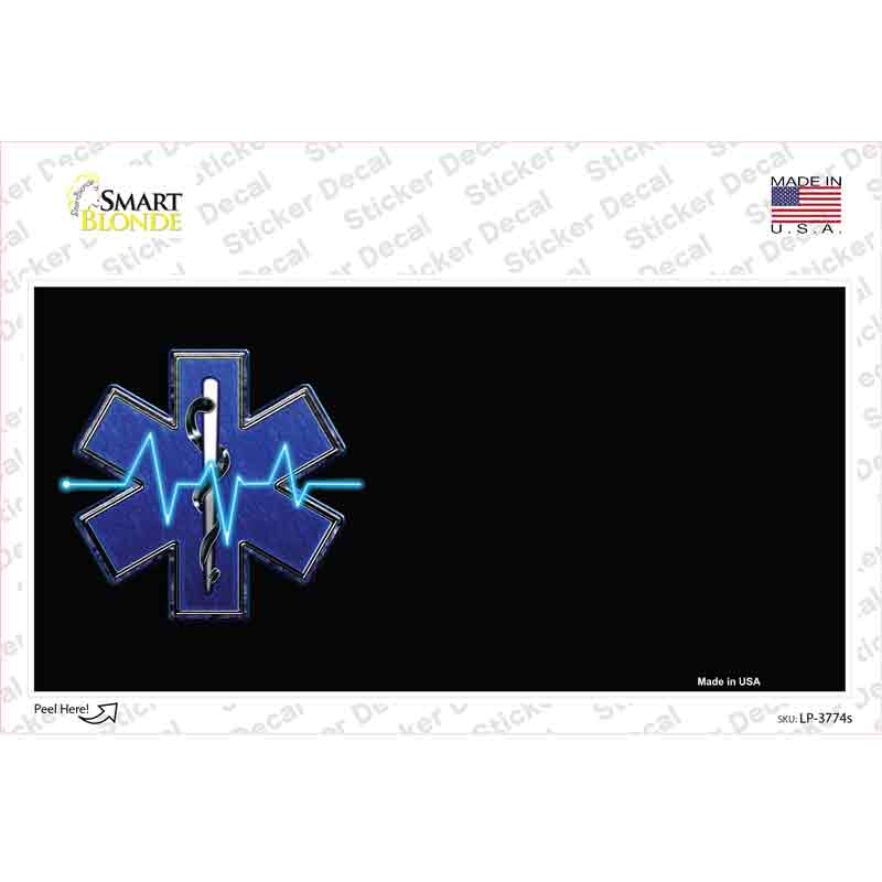 Medical Rescue Logo Offset Novelty Sticker Decal
