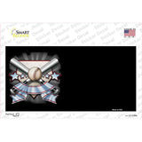 Baseball Banner Offset Novelty Sticker Decal