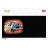 Track And Field Equipment Offset Novelty Sticker Decal