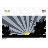 Southwest Gray Sunset Novelty Sticker Decal