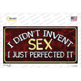 Didnt Invent Sex Novelty Sticker Decal