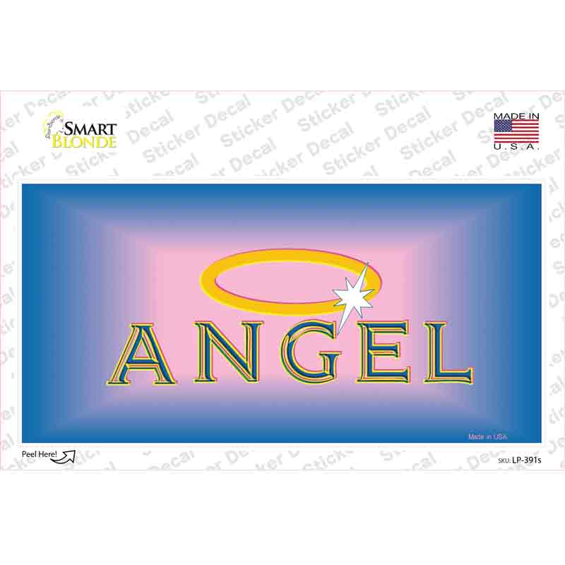 Angel Halo Novelty Sticker Decal