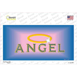 Angel Halo Novelty Sticker Decal