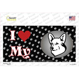 I Love My Pembroke Welsh Corgi Novelty Sticker Decal