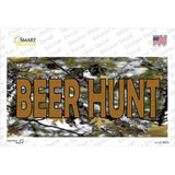 Beer Hunt Novelty Sticker Decal