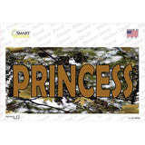 Princess Camouflage Novelty Sticker Decal