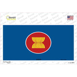 Asean Flag Novelty Sticker Decal