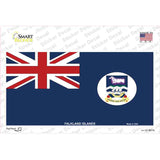 Falkland Islands Flag Novelty Sticker Decal