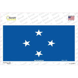 Micronesia Flag Novelty Sticker Decal
