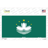 Macao Flag Novelty Sticker Decal