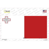 Malta Flag Novelty Sticker Decal