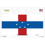 Netherlands Antilles Flag Novelty Sticker Decal