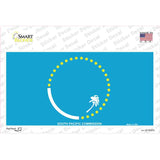 South Pacific Commission Flag Novelty Sticker Decal