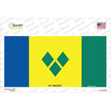 St Vincent Flag Novelty Sticker Decal