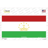 Tajikistan Flag Novelty Sticker Decal