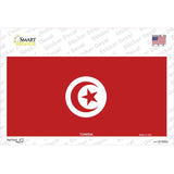 Tunisia Flag Novelty Sticker Decal