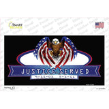 America Justice Served Novelty Sticker Decal