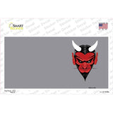 Devil Offset Novelty Sticker Decal