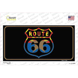 Route 66 Logo Arizona Flag Novelty Sticker Decal