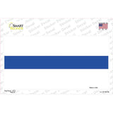 Thin Blue Line White Novelty Sticker Decal