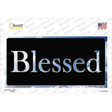 Blessed Blue Sky Cloud Novelty Sticker Decal