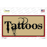 Tattoos Novelty Sticker Decal