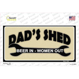 Beer In Women Out Novelty Sticker Decal