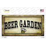 Beer Garden Novelty Sticker Decal