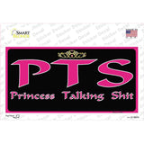 P.T.S. Novelty Sticker Decal