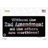 Without 2nd Amendment Novelty Sticker Decal