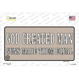Guns Made Them Equal Novelty Sticker Decal