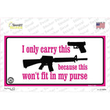 I Carry This Gun Novelty Sticker Decal