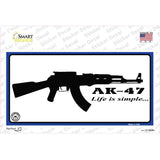 Life Is Simple Novelty Sticker Decal