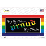 Gay By Nature Novelty Sticker Decal