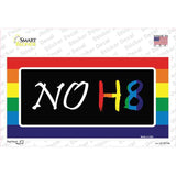 NO H8 Novelty Sticker Decal