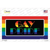 Gay Pride Novelty Sticker Decal